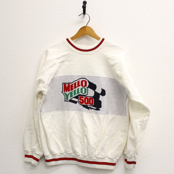 Vintage Mello Yello Nascar 500 1993 Sweatshirt Large